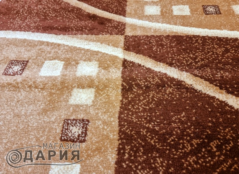 Тъкан персийски килим Blue stones d401_brown